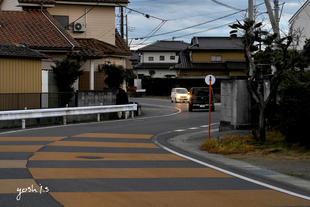 Nostalgic Town Walk 160：手綱道 S字カーブ２：写真句