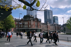 写真エッセイ：東京散歩２：東京駅１