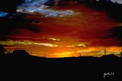 写真エッセイ：夕暮れ空のスペクタクル３