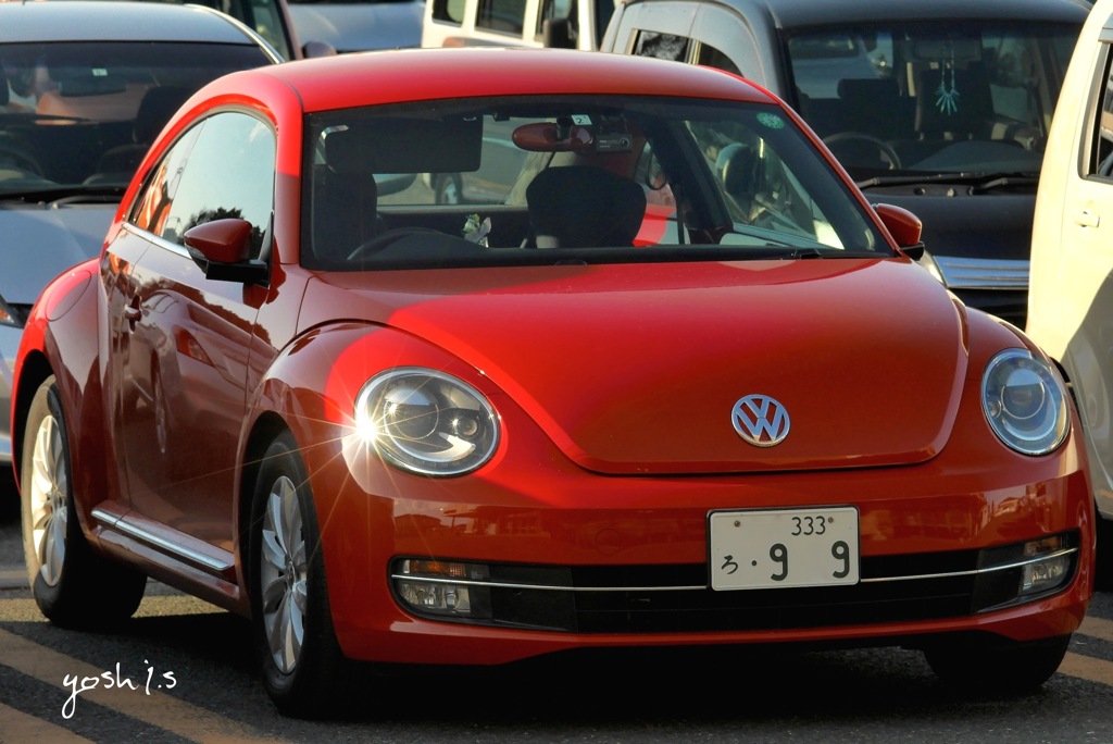 写真エッセイ：赤いBeetle