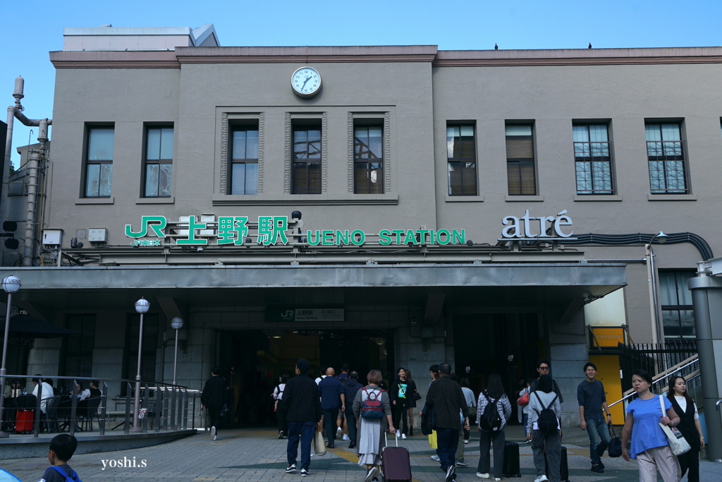 写真エッセイ：東京散歩24：上野駅広小路口