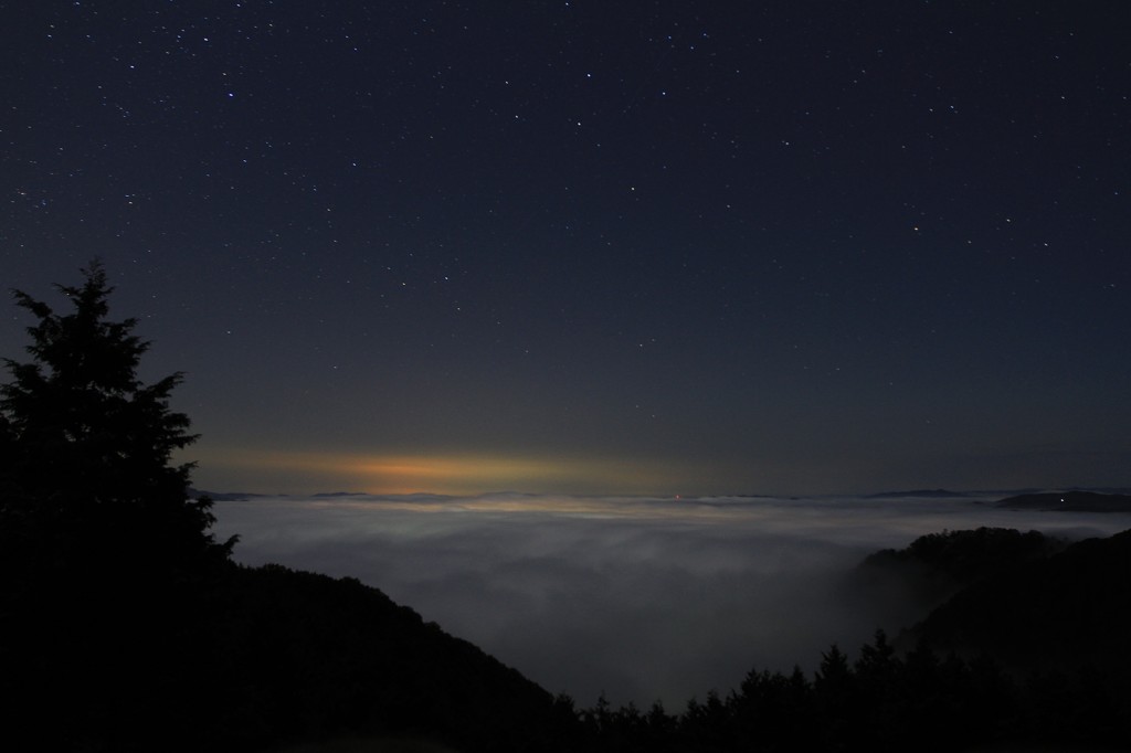 【夜の海】