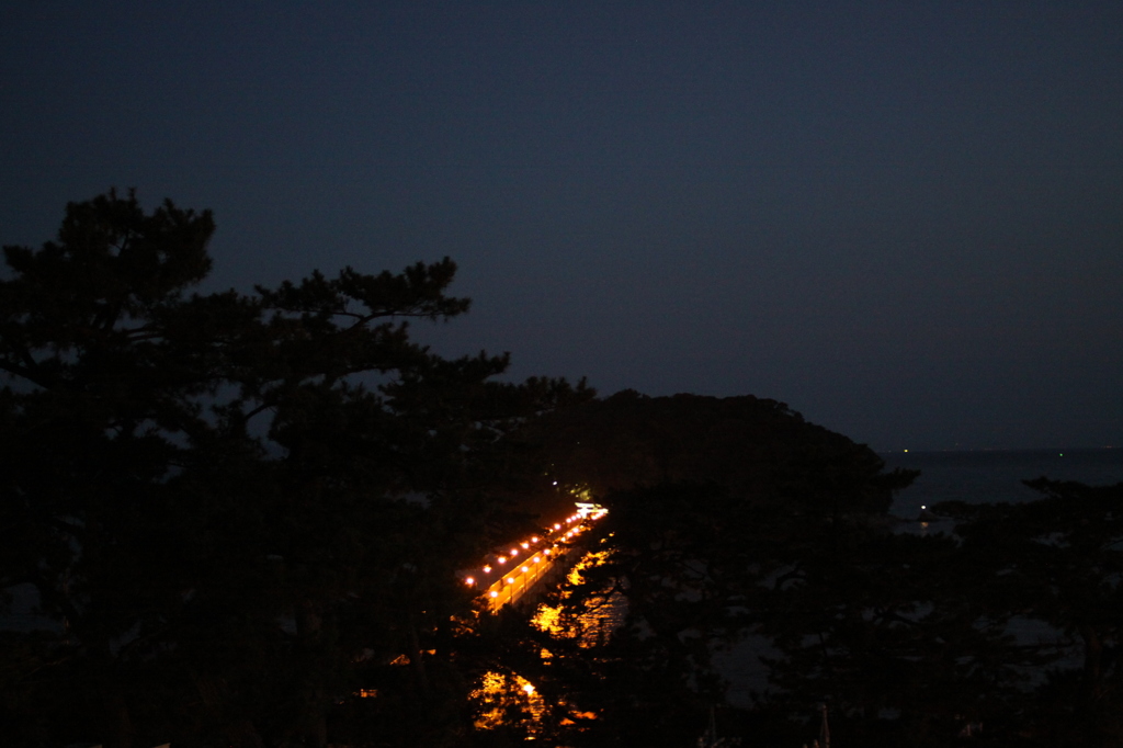 【竹島への道】