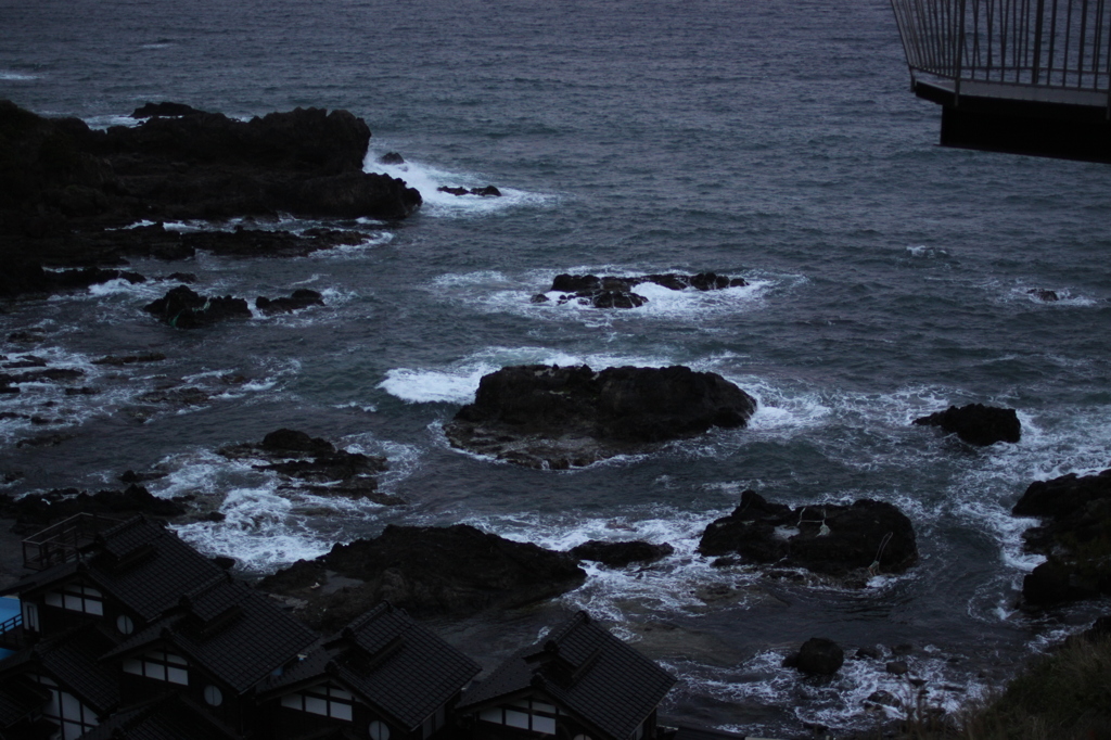 【ランプの前は大荒れ！】