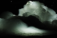 【夜の入道雲】