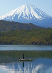 おーい　富士山釣れたぞー