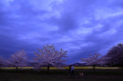 夕暮れ時