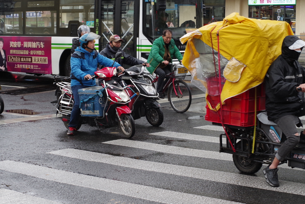 rainy Shanghai