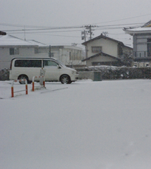 雪景色～誰も踏み入れてない場所～