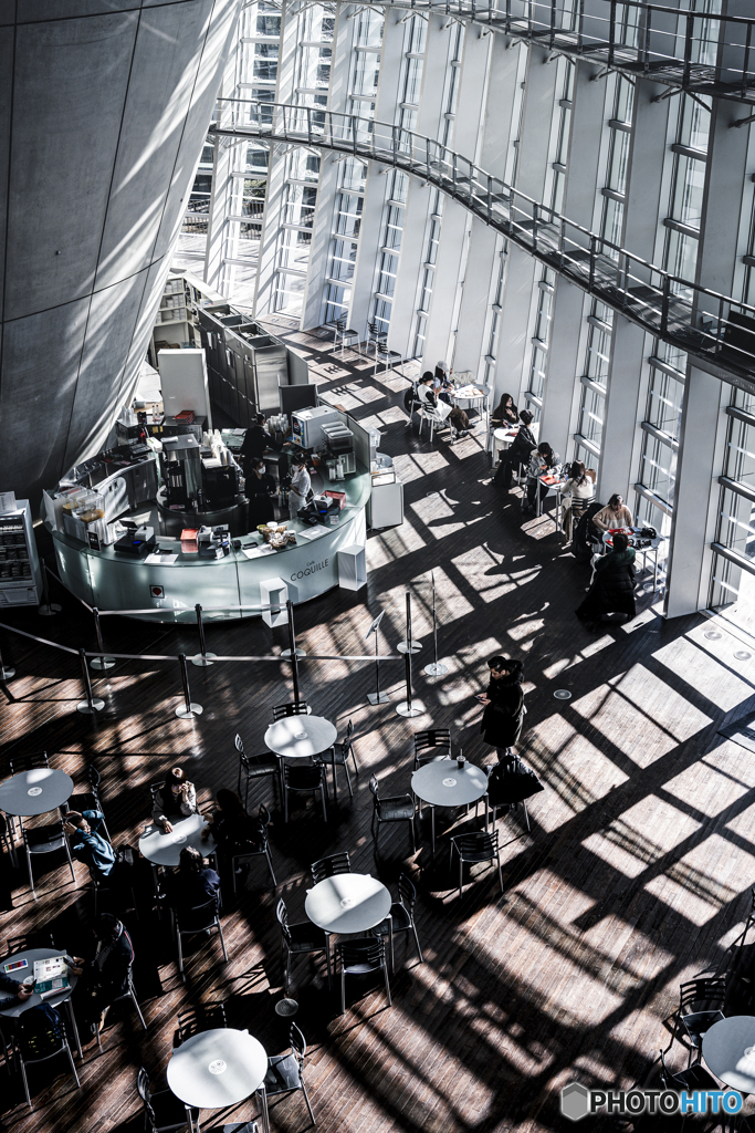 光の中に流れる静かな時間