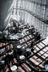 光の中に流れる静かな時間