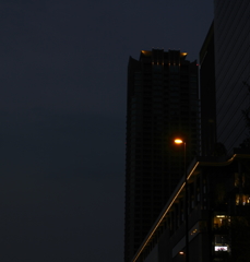 夕暮れ