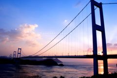 来島海峡大橋。。