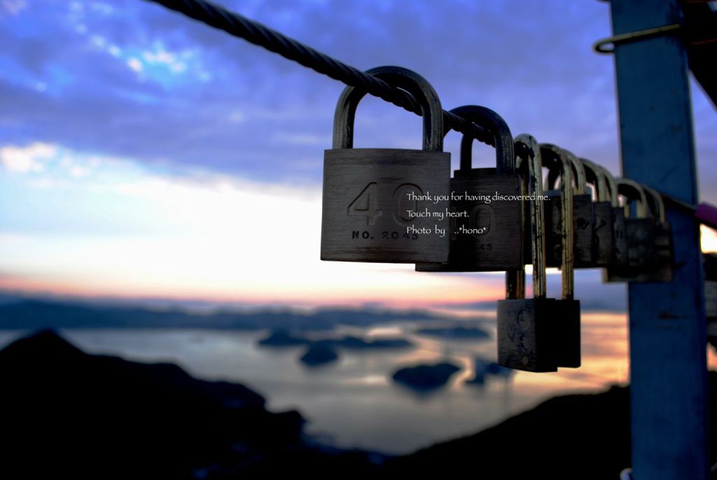 亀老山展望台。。