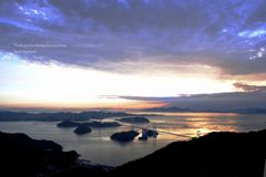 来島海峡大橋。。