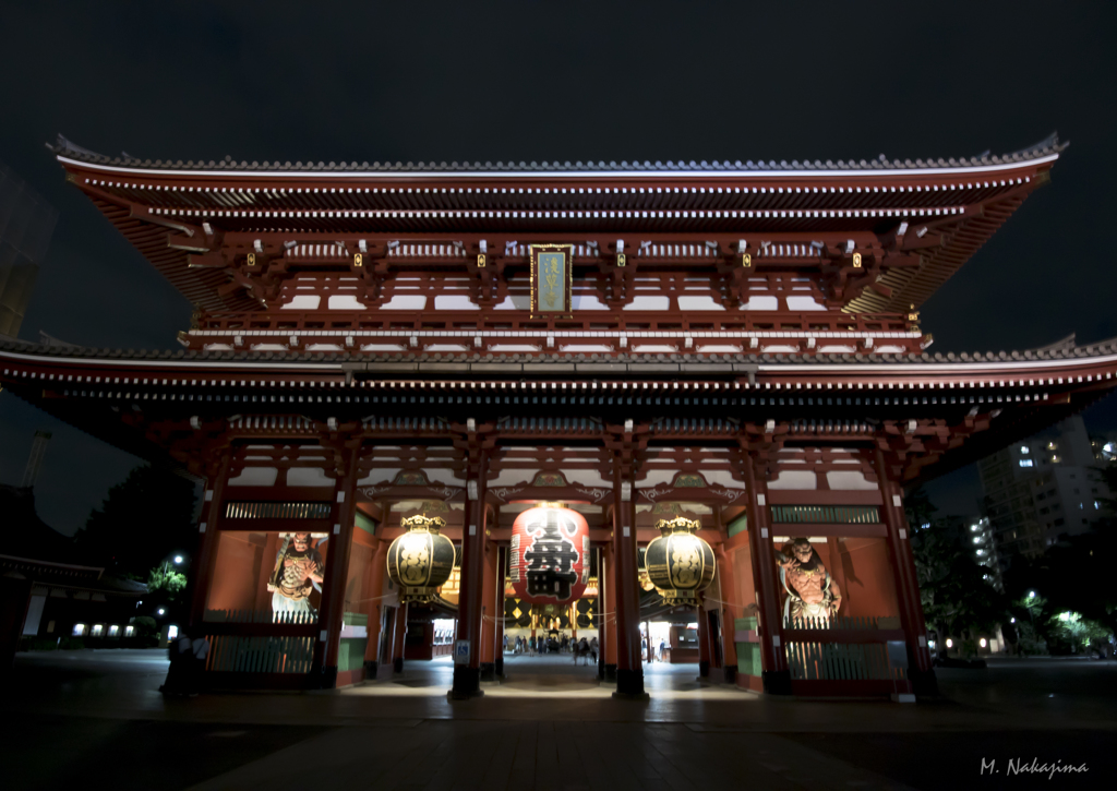 浅草寺夜景