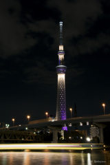 スカイツリー夜景