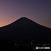 富士山夕景