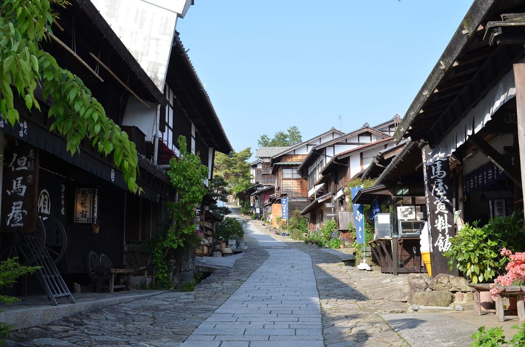 静かな宿場町