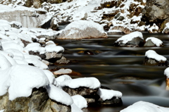 雪の渓流Ⅰ