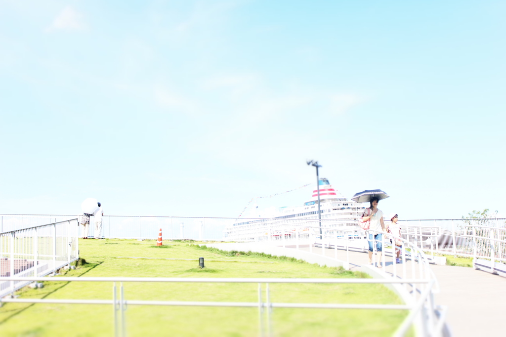 いい天気でした