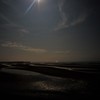 月下の真玉海岸