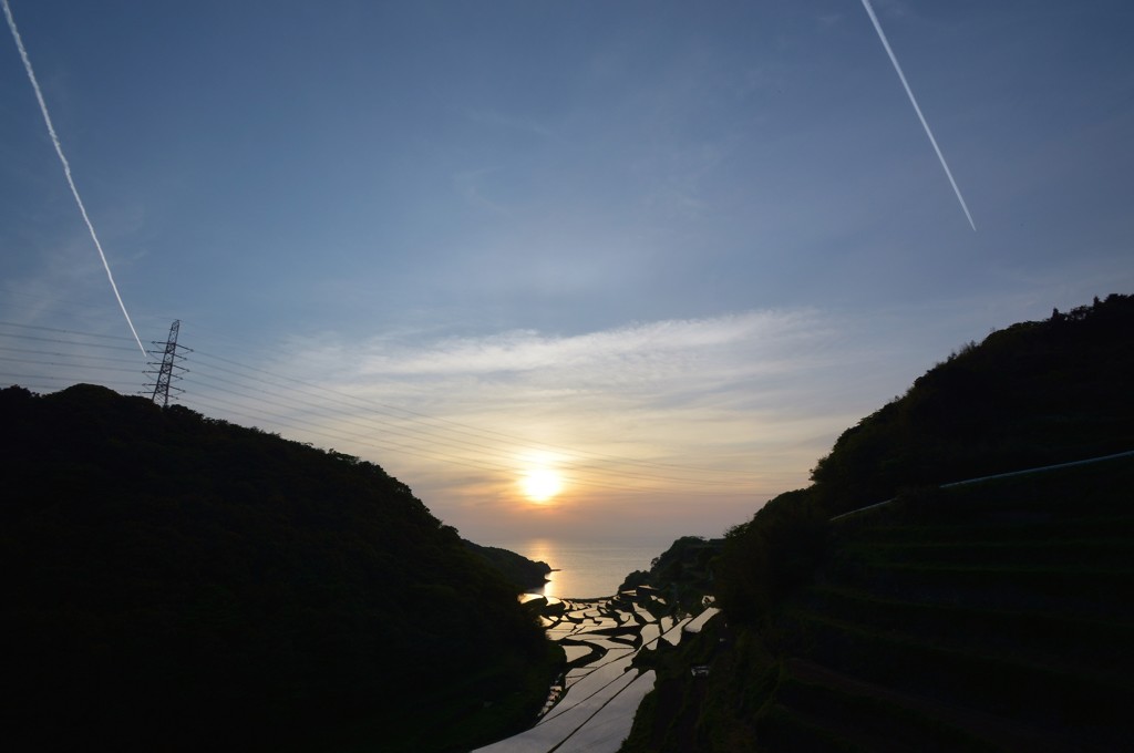 浜野浦クロス　（戯画自讃）