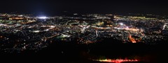 皿倉山頂よりの夜景
