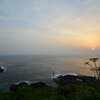 日本海からの朝日