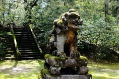 緑の狛犬