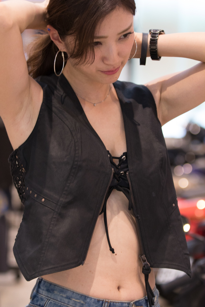 内藤英未　ハーレーなつまつり3
