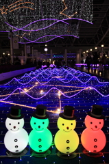 大阪駅　イルミネーション