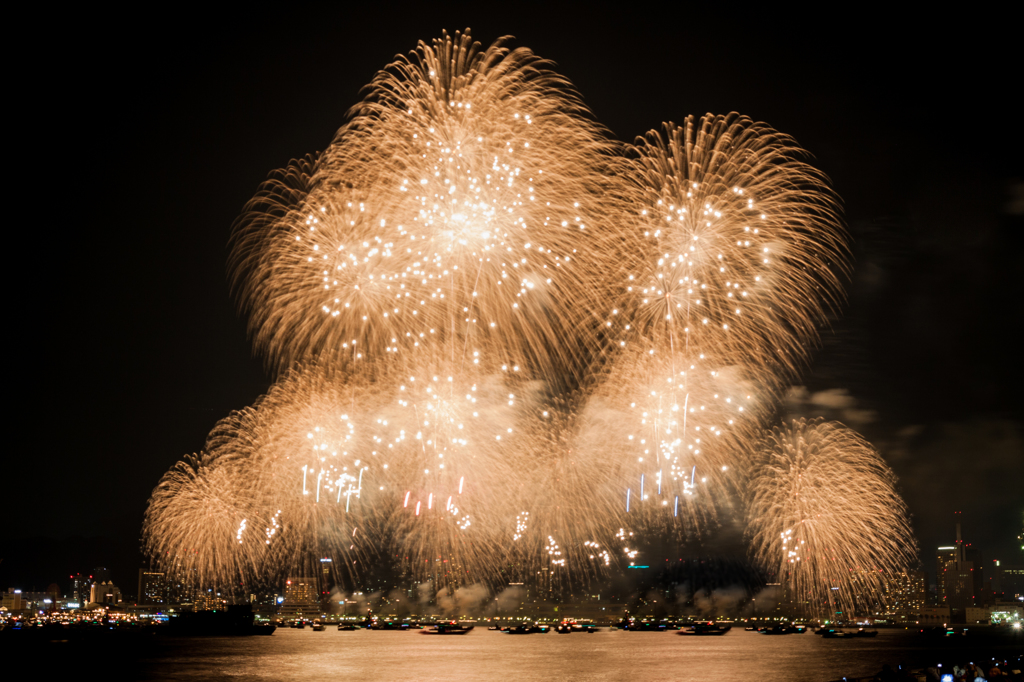 みなとこうべ海上花火大会2015　ファイナル