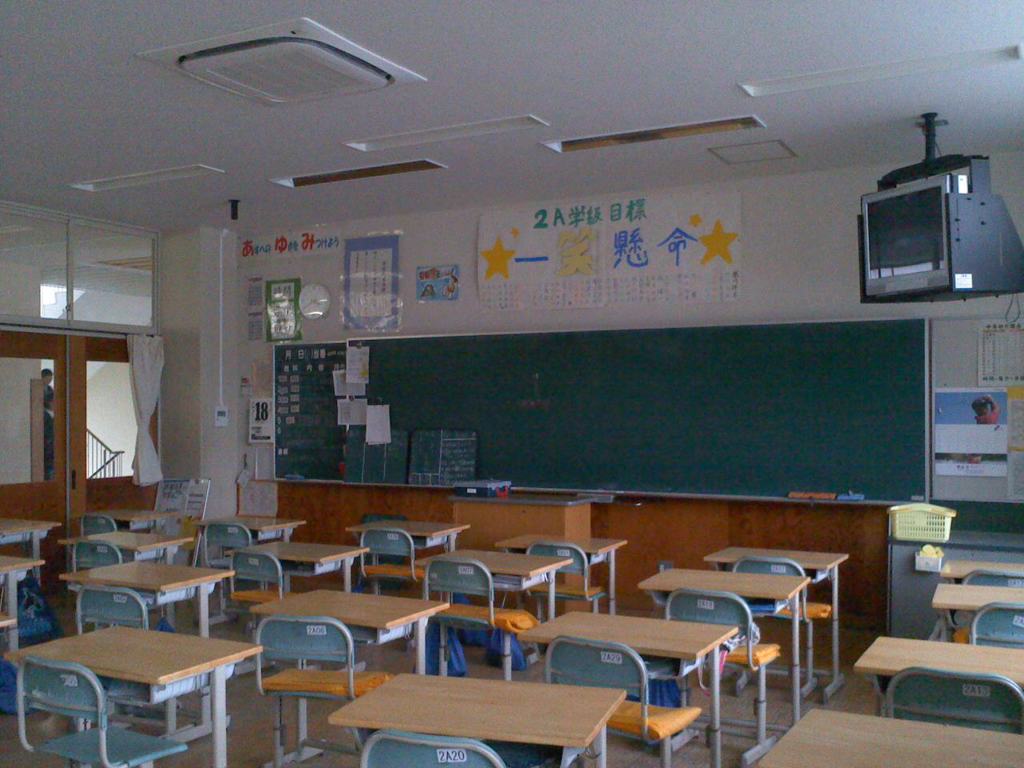 2Aの教室