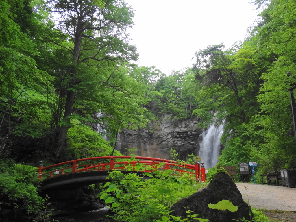 アシリベツの滝