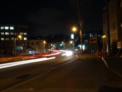 夜景ーテールライト