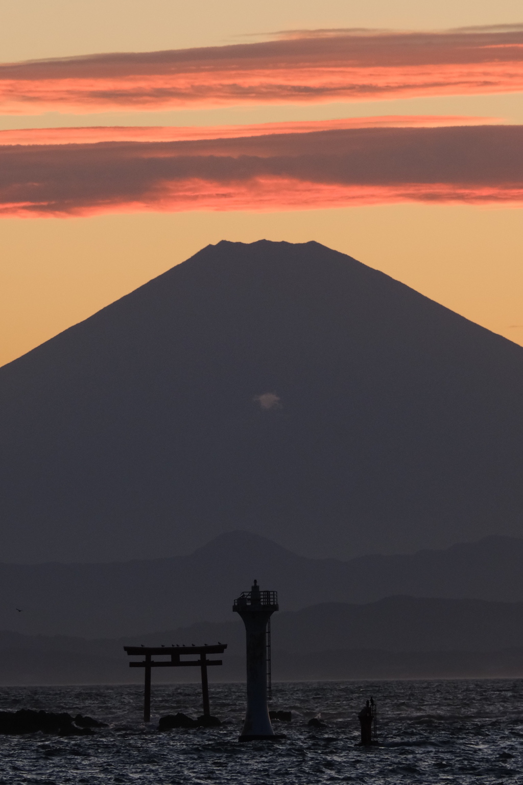 真名瀬海岸より