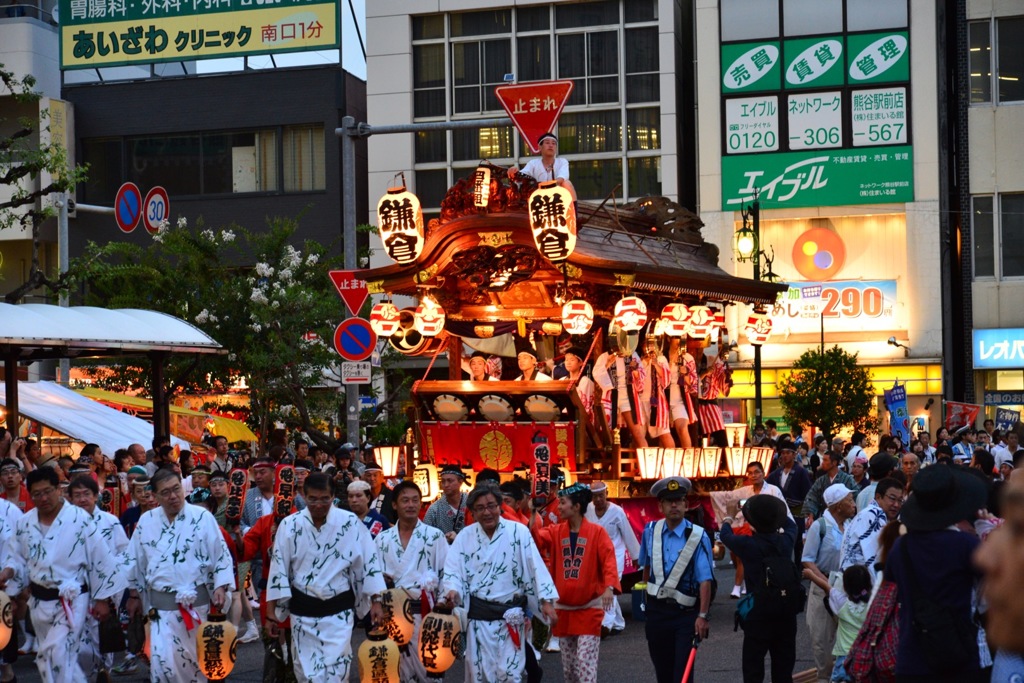 熊谷うちわ祭り①