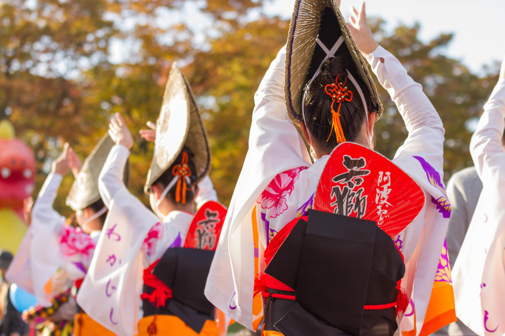 阿波踊り。