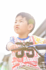 初めての自転車♪