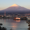 田子の浦みなと公園から富士山を臨む