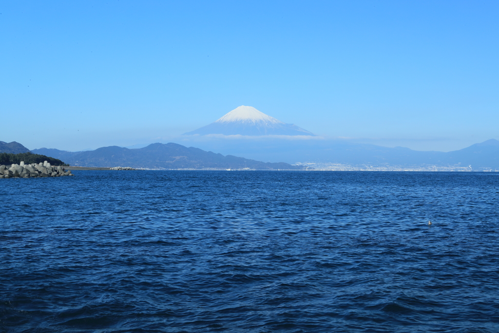 富士山の遠景