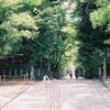 向日神社にて