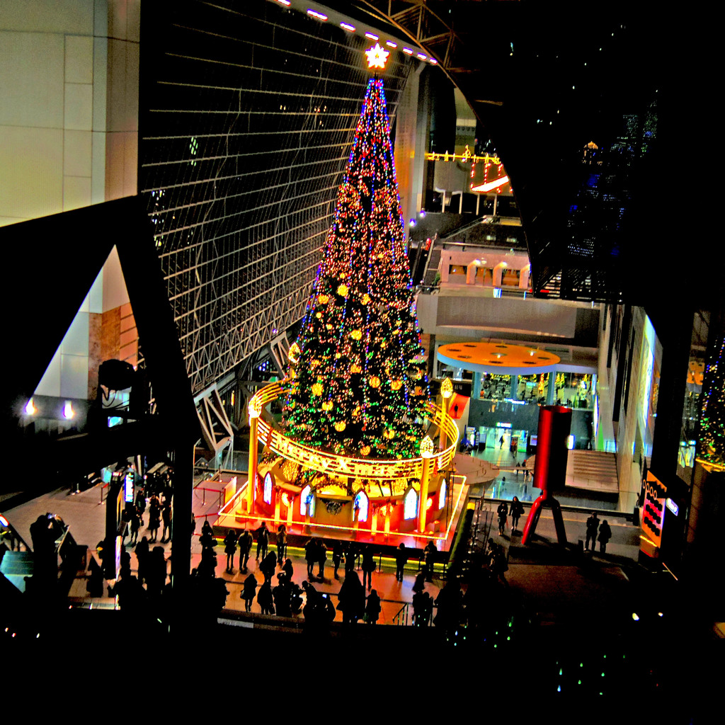 京都駅大階段14クリスマスツリー By Toshiaki Id 写真共有サイト Photohito