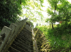 鞍馬寺石階段