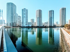運河のある街