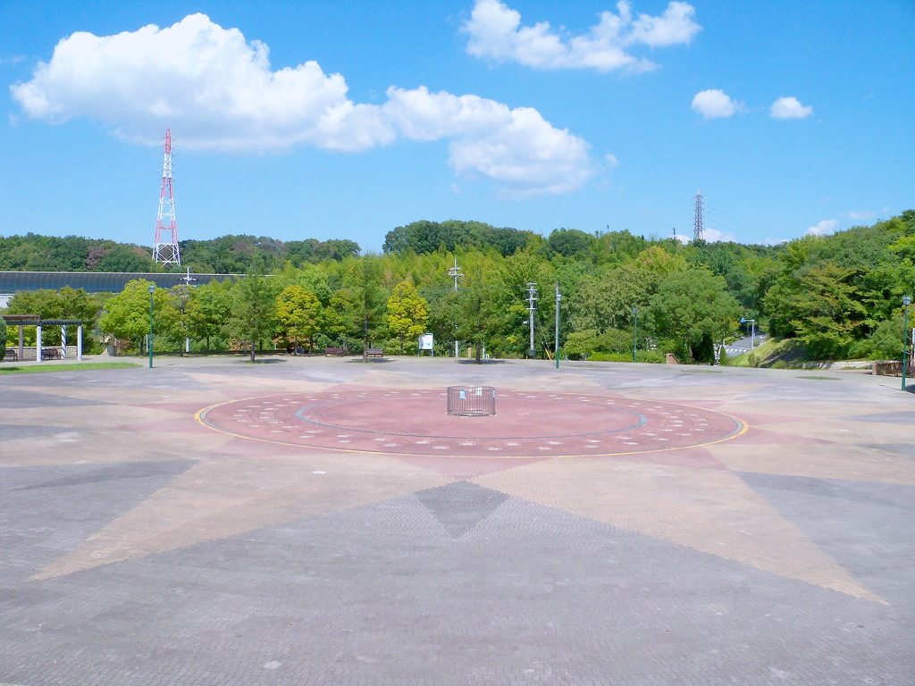 水の無い噴水