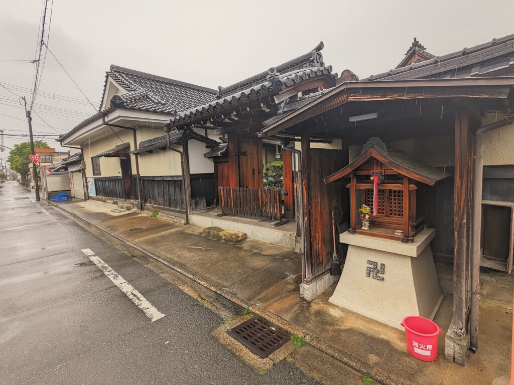 社寺町並み