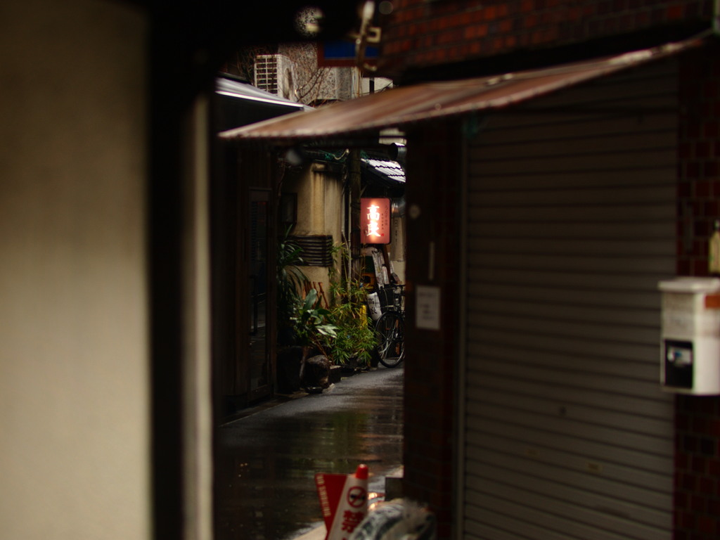 走入の雨