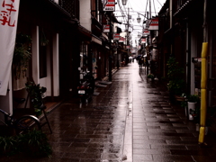 雨の竜馬通り